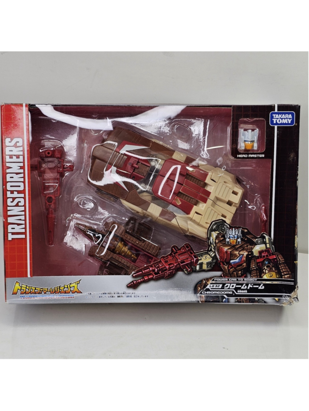 LG32 Chromedome Transformers Legends Import Takara Tomy Generations Open Box